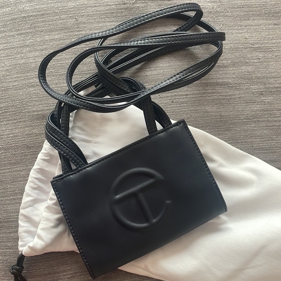 Navy Blue Telfar Bag Small - Picture 1 of 8